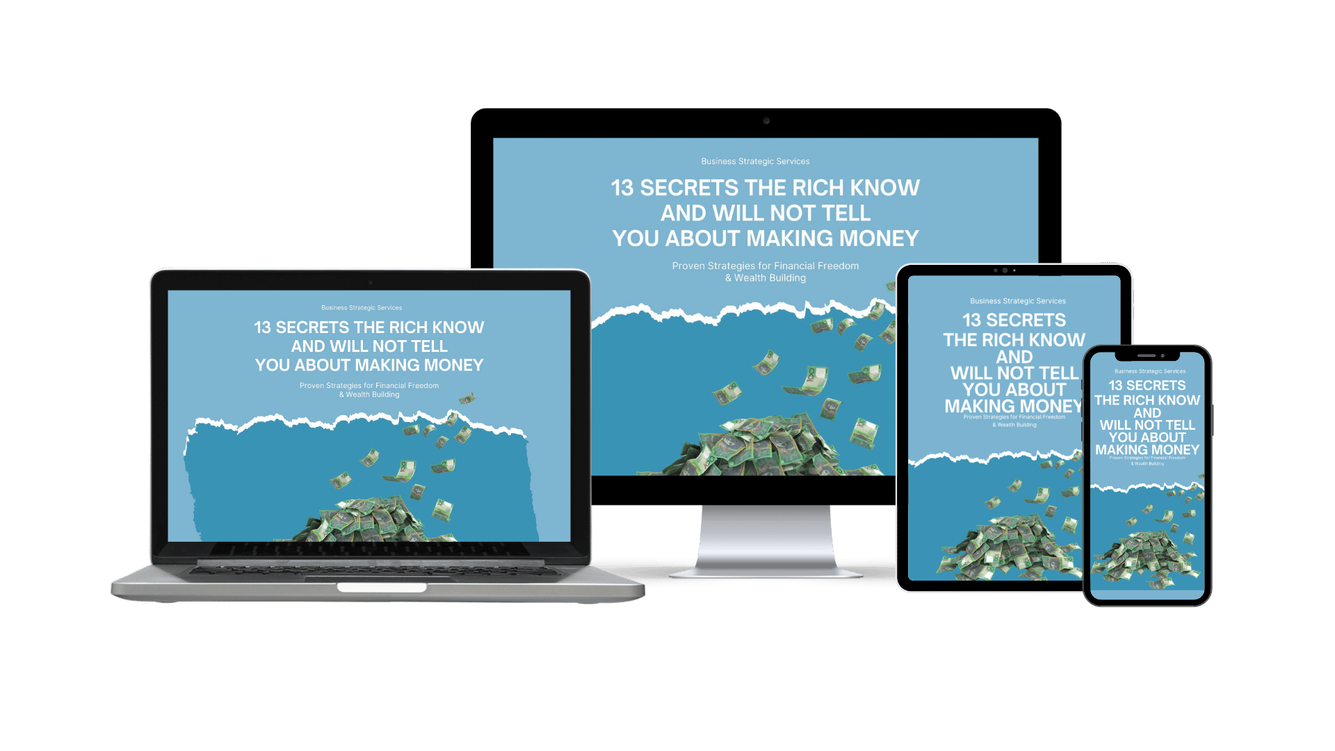 Claim Your FREE eBook: “13 Secrets the Rich Know and Will Not Tell You About Making Money”